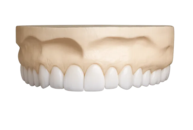 Diagnostic wax-up on a model